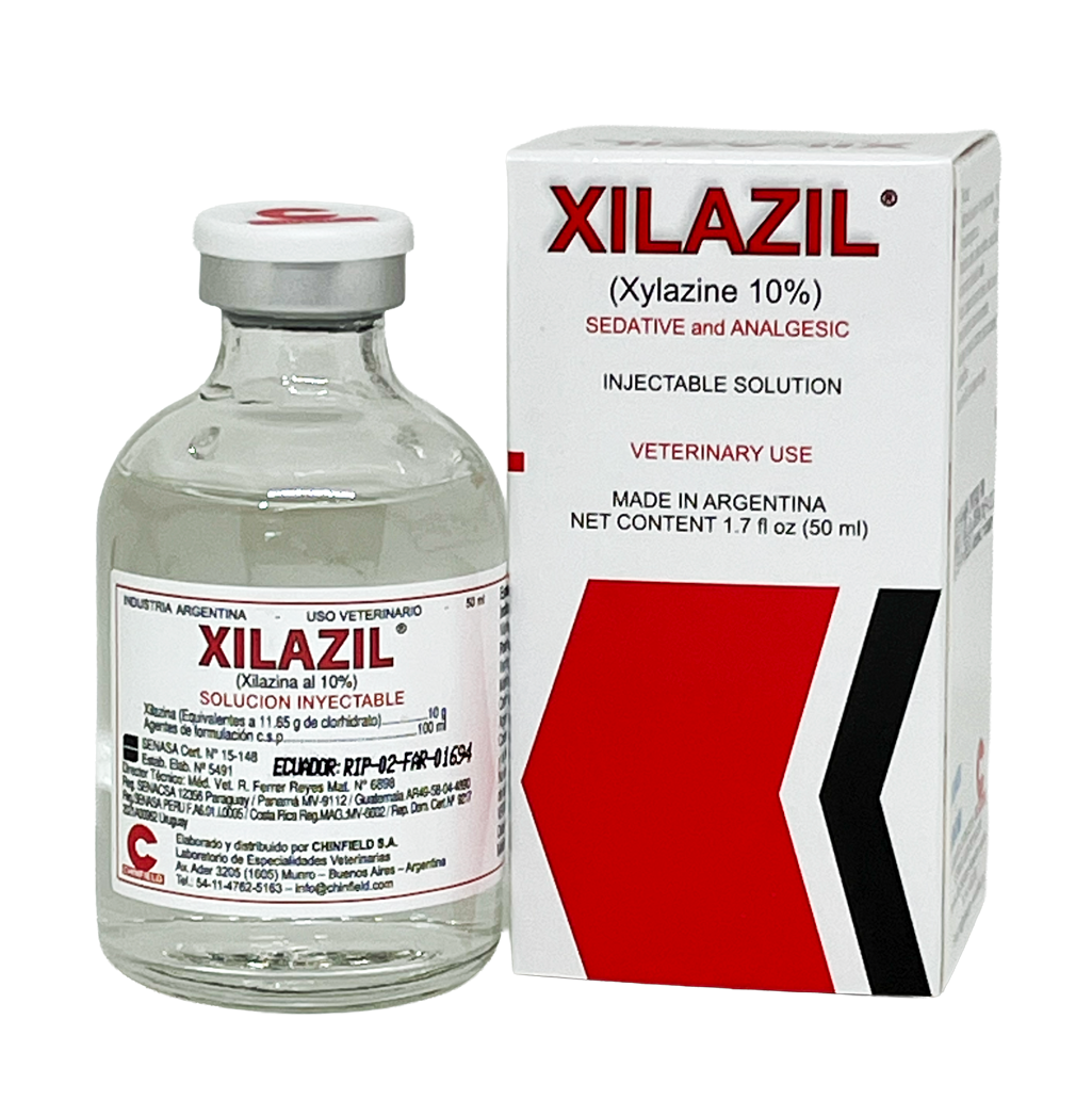 Xilazil Chinfield | Sedante y Analgésico Veterinario